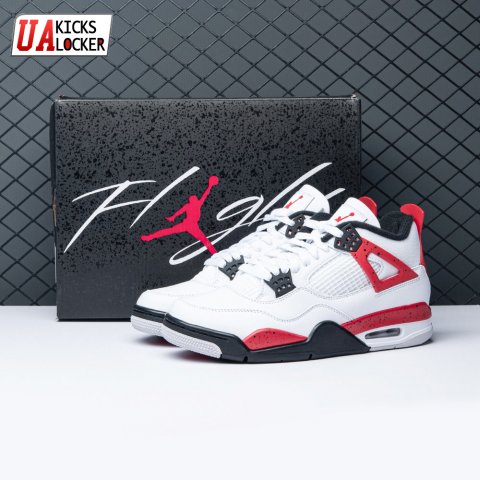 Air Jordan 4 Red Cement DH6927-161 Unisex