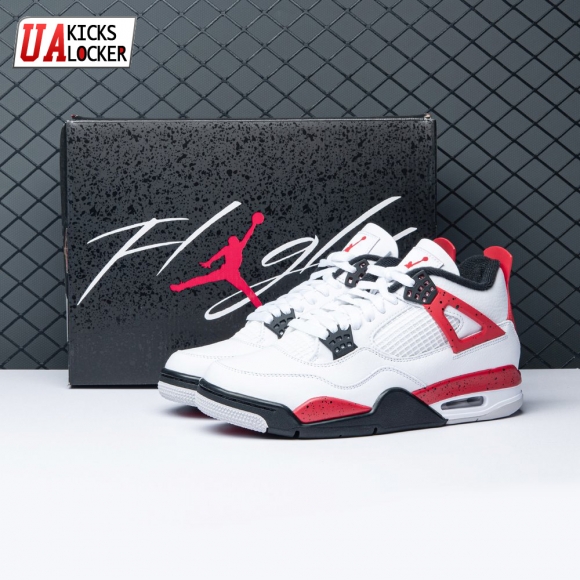 Air Jordan 4 Red Cement DH6927-161 Unisex