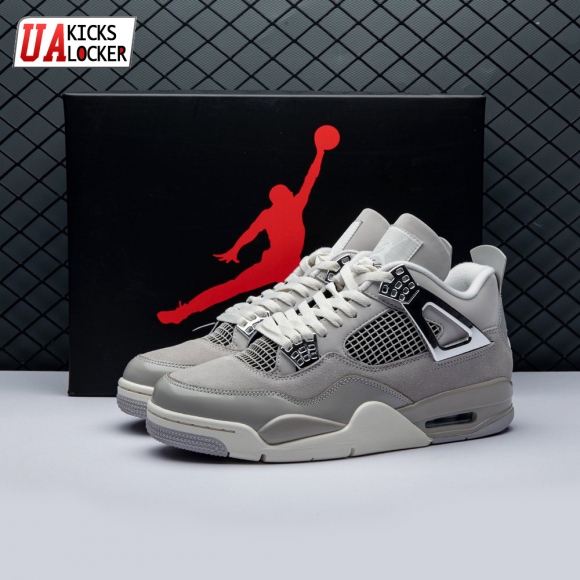 Jordan 4 Retro Women 's Frozen Moments AQ9129-001 Unisex