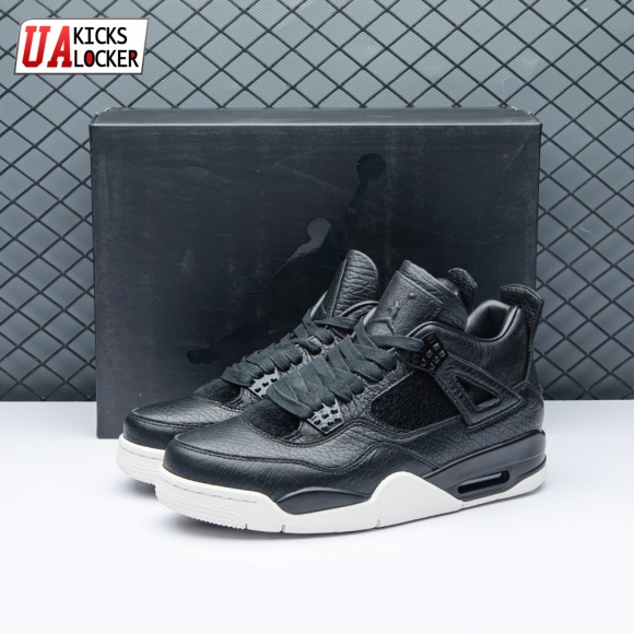 Jordan 4 Retro Pony Hair Black Men's