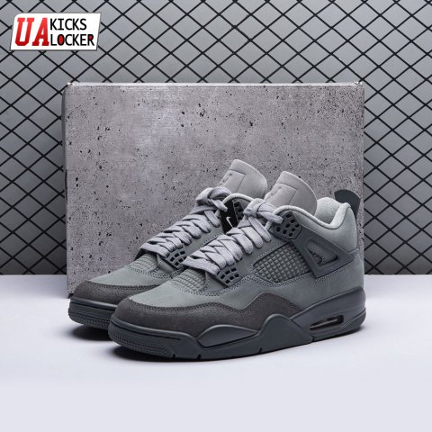 Jordan 4 Retro SE Paris Olympics Wet Cement FQ7928 001 Men's