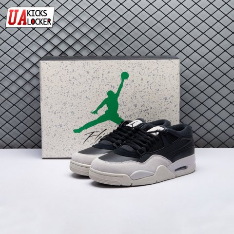 Jordan 4 RM Black Light Bone FQ7939-001 Unisex