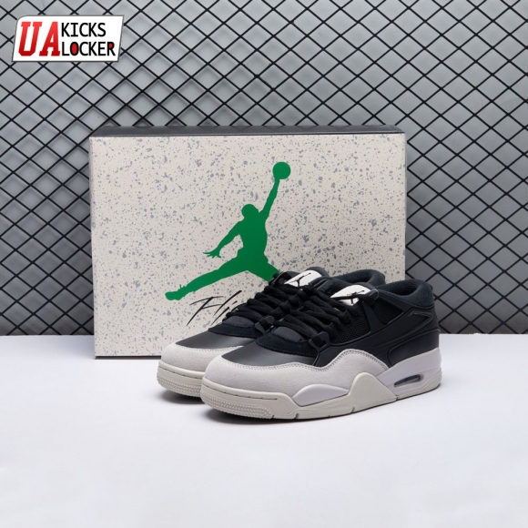 Jordan 4 RM Black Light Bone FQ7939-001 Unisex