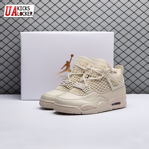 Jordan 4 Retro Net Rattan FN7251-200 Unisex