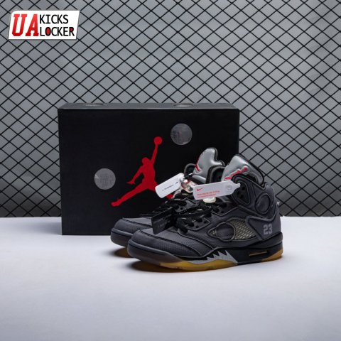 Off-White x Air Jordan 5 Retro SP 'Muslin' Men's