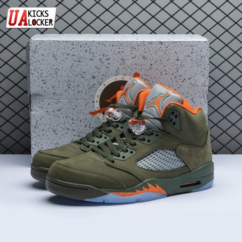 Air Jordan 5 Olive 2024 Men's