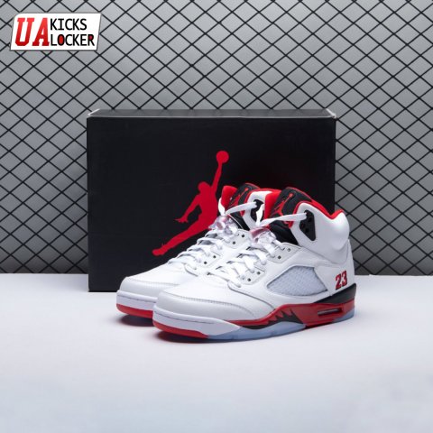 Jordan 5 Retro Fire Red Black Tongue (2025) HQ7978-101 Men's