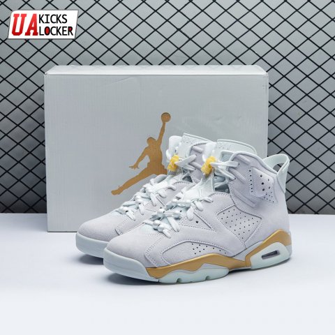 Jordan 6 Retro Craft Paris Olympics Pearl DQ4914 074 Men's