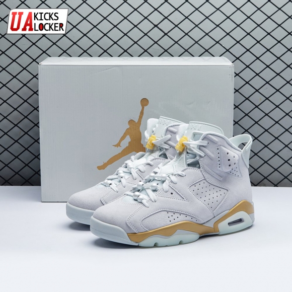 Jordan 6 Retro Craft Paris Olympics Pearl DQ4914 074 Men's