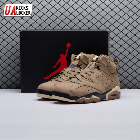 Jordan 6 Retro Gore-Tex Brown Kelp FD1643-300 Men's