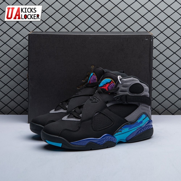 Jordan 8 Retro Aqua 305381 025 Men's