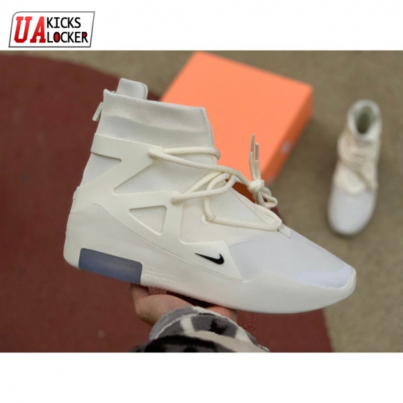 Nike Air Fear Of God 1 Sail Black Men's
