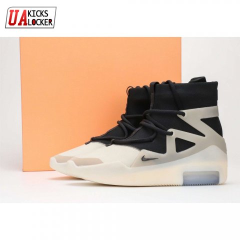 Nike Air Fear of God 1 "String" Black Gray Men's