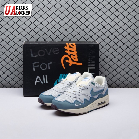 Nike Air Max 1 Patta Waves Noise Aqua DH1348-004 Unisex