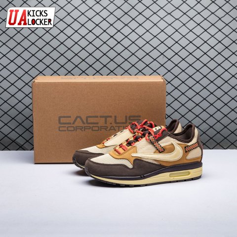 Nike Air Max 1 Travis Scott Cactus Jack Baroque Brown DO9392-200 Unisex