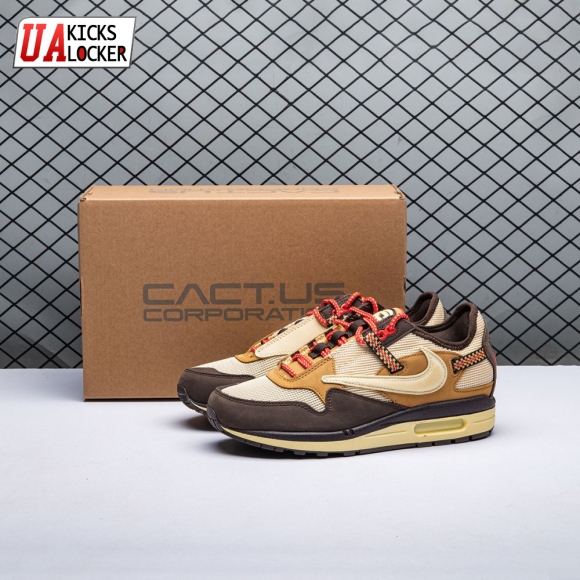 Nike Air Max 1 Travis Scott Cactus Jack Baroque Brown DO9392-200 Unisex