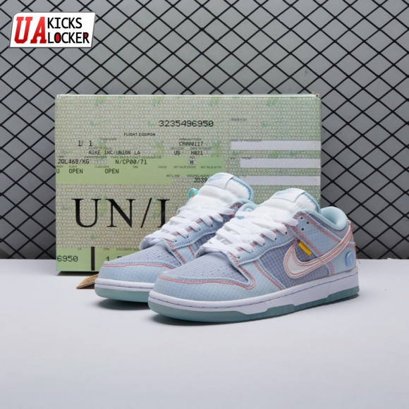 Nike Dunk Low Union Passport Pack Argon DJ9649-400 Unisex