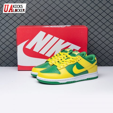 Nike Dunk Low Reverse Brazil DV0833-300 Unisex