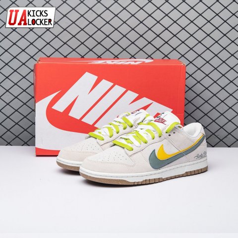 Nike Dunk Low SE 85 Green Yellow DO9457-111 Unisex
