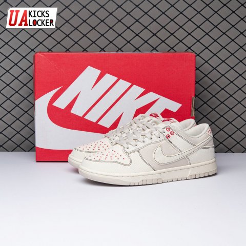 Nike Dunk Low Light Orewood Brown Sashiko DV0834-100 Unisex