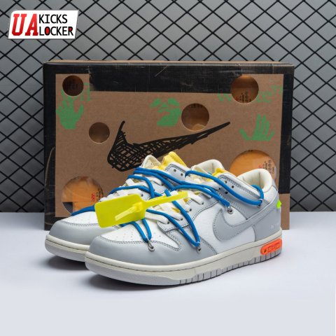 Nike Dunk Low Off-White Lot 10 DM1602 112 Unisex