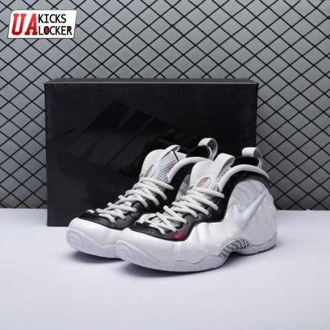 Nike Air Foamposite Pro White Black University Red 624041-103 Unisex