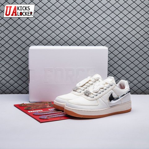 Travis Scott x Air Force 1 'Sail' Unisex