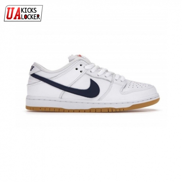 Dunk Low Pro ISO SB 'Orange Label - White Navy' Unisex