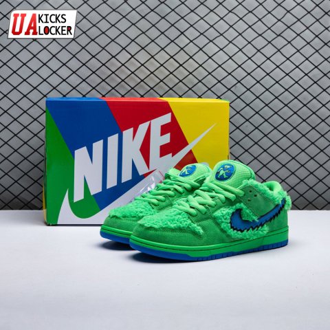 Nike SB Dunk Low Grateful Dead Bears Green CJ5378-300 Unisex