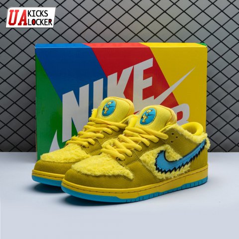 Grateful Dead x Dunk Low SB 'Yellow Bear' Unisex