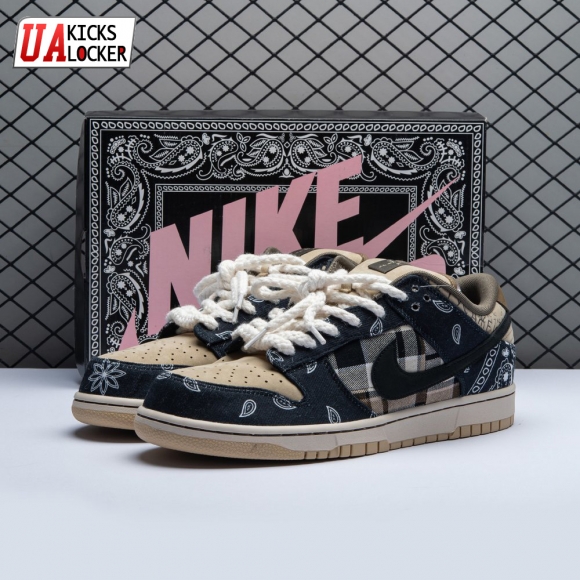 Travis Scott x Dunk Low Premium QS SB 'Cactus Jack' Unisex