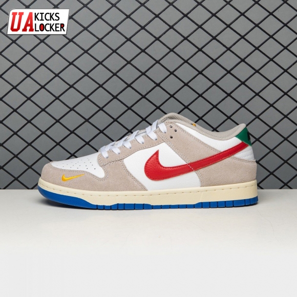 Nike SB Dunk Low Retro PRM Dark Blue Red Gold DX6037-781 Unisex