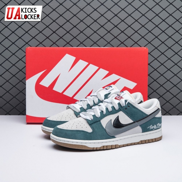 Nike SB Dunk Low Grey Green Black DO9457-110 Unisex