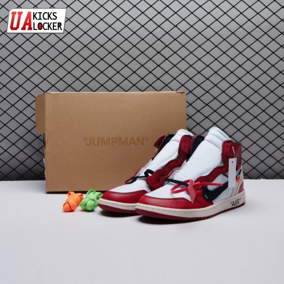 Off-White x Air Jordan 1 Retro High OG 'Chicago' Unisex