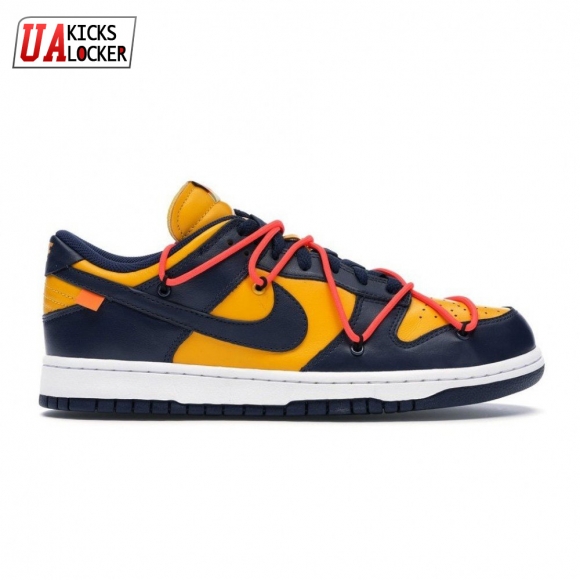Off-White x Dunk Low 'University Gold' Unisex