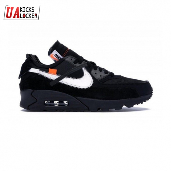 Off-White x Air Max 90 'Black' Unisex