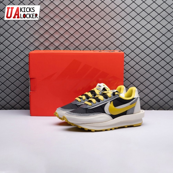 Nike LD Waffle Undercover Black Bright Citron DJ4877-001 Unisex