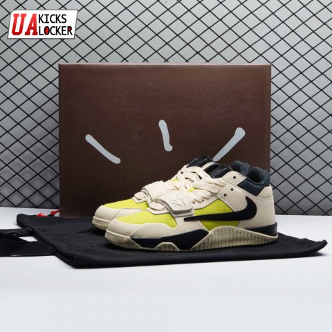 Travis Scott x Jordan Jumpman Jack TR "Bright Cactus" FZ8117 102 Unisex